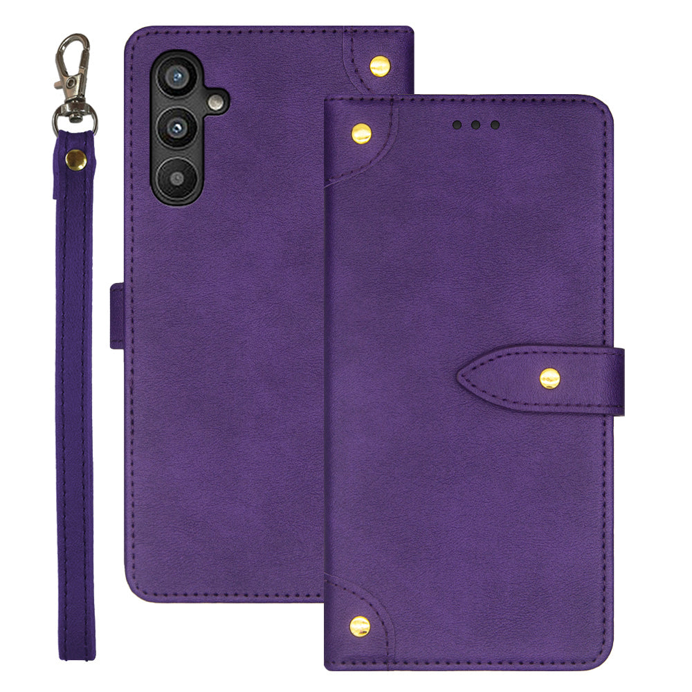IDEWEI Phone Leather Case for Samsung Galaxy A34 5G Card Slots Stand Mobile Phone Cover IDEWEI Phone Leather Case for Samsung Galaxy A34 5G Card Slots Stand Mobile Phone Cover